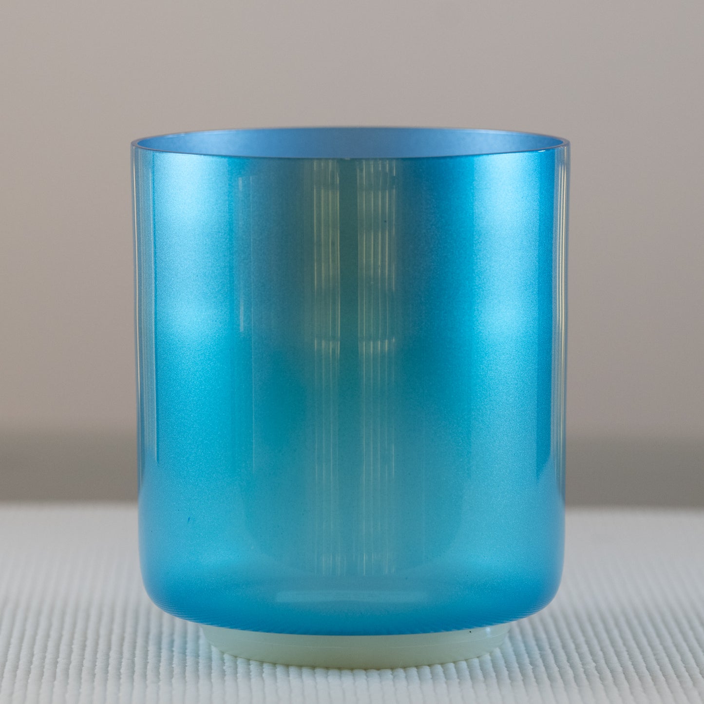 6.25" E+20 Blue Fluorite Color Crystal Singing Bowl