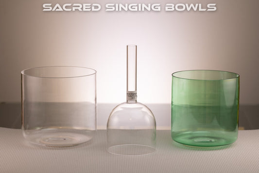C Major: Harmonic Crystal Singing Bowl Set