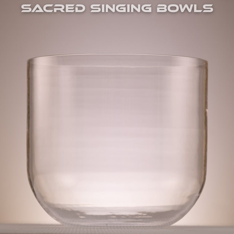 D Major Expanded: Harmonic Crystal Singing Bowl Set with Clear Quartz Bowls