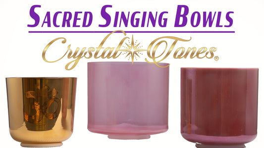 Divine Unification: Crystal Singing Bowl Set