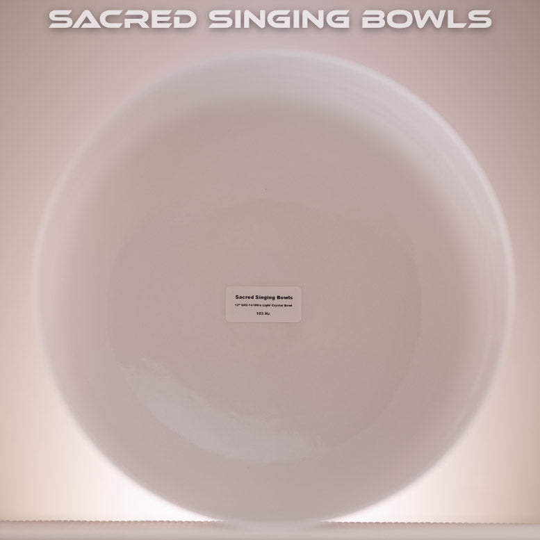 Grounding Tones: Harmonic Crystal Singing Bowl Pair
